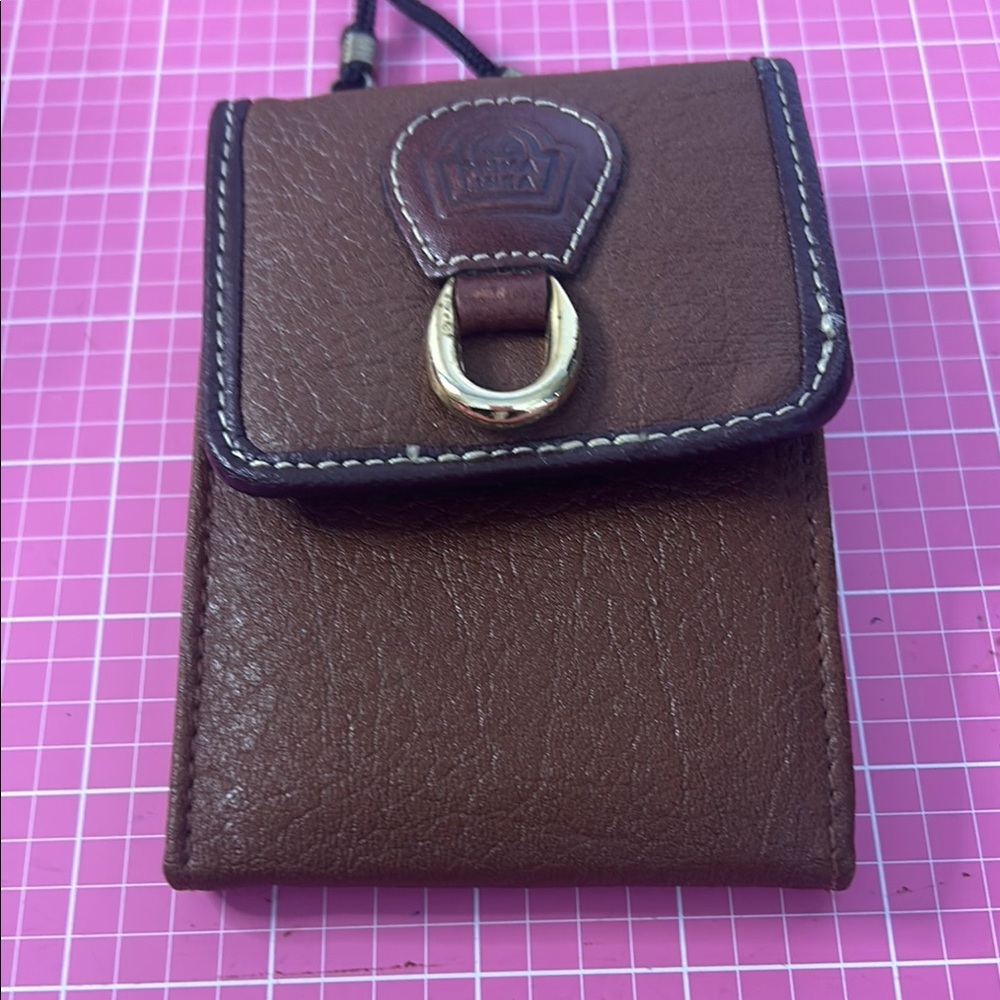 Prima Linea Brown Leather Wallet